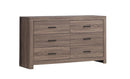 Brantford 6-drawer Dresser Barrel Oak - My Sweet Home Furniture (Queens, NY)