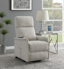 Herrera Power Lift Recliner with Wired Remote Beige - My Sweet Home Furniture (Queens, NY)