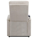 Henrietta Power Lift Recliner with Storage Pocket Beige - My Sweet Home Furniture (Queens, NY)