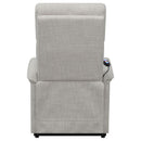 Herrera Power Lift Recliner with Wired Remote Beige - My Sweet Home Furniture (Queens, NY)