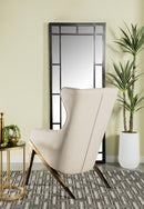 Walker Upholstered Accent Chair Cream and Bronze - My Sweet Home Furniture (Queens, NY)
