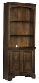 Hartshill Bookcase with Cabinet Burnished Oak - My Sweet Home Furniture (Queens, NY)