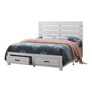 Brantford Eastern King Panel Bed Coastal White - My Sweet Home Furniture (Queens, NY)