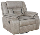Greer Upholstered Tufted Back Glider Recliner - My Sweet Home Furniture (Queens, NY)