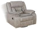 Greer Upholstered Tufted Back Glider Recliner - My Sweet Home Furniture (Queens, NY)