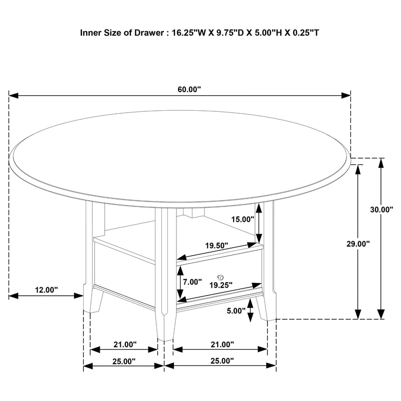 Twyla Dining Tables - My Sweet Home Furniture (Queens, NY)