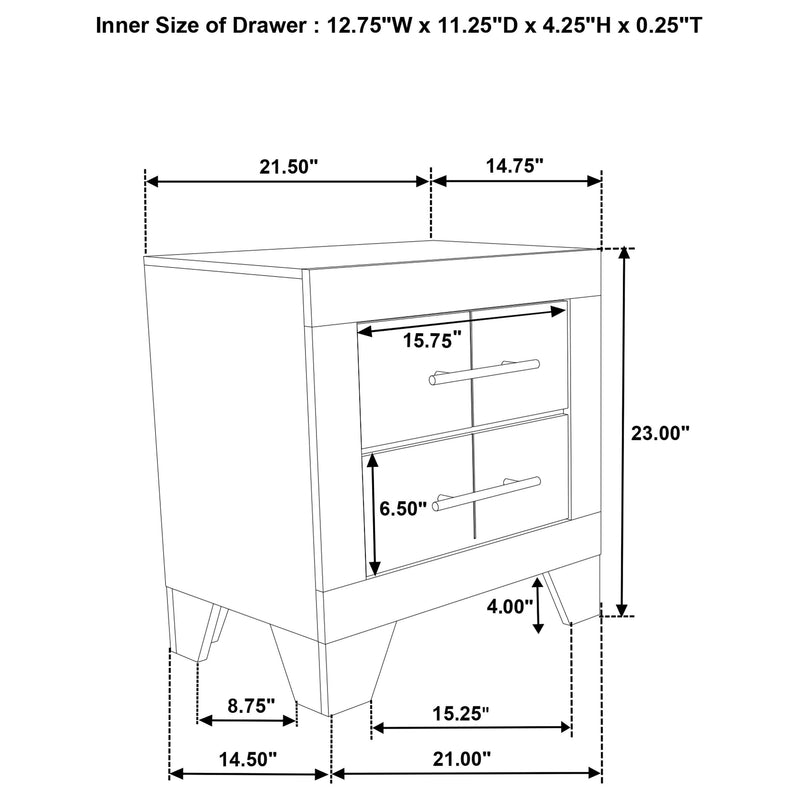Trenton Nightstands - My Sweet Home Furniture (Queens, NY)