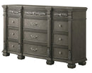 Silvy Transitional Style Dresser in Gray finish Wood - My Sweet Home Furniture (Queens, NY)