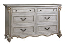 Melrose Transitional Style Dresser in Silver finish Wood - My Sweet Home Furniture (Queens, NY)