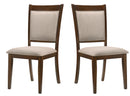 Milton Modern Style Dining Chair in Beige Fabric