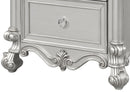 Adriana Transitional Style Nightstand in Silver finish Wood - My Sweet Home Furniture (Queens, NY)