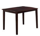 Bell Transitional Style Dining Set in Cherry finish Wood