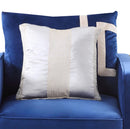 Lawrence Modern Style Navy Chair with Gold Finish