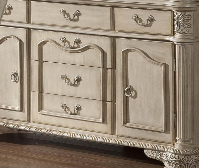 Veronica Cherry Traditional Style Dining Buffet in Cherry finish Wood - My Sweet Home Furniture (Queens, NY)
