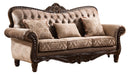 Giana Traditional Style Sofa in Cherry finish Wood - My Sweet Home Furniture (Queens, NY)