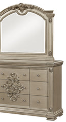 Alicia Transitional Style Dresser in Beige finish Wood - My Sweet Home Furniture (Queens, NY)