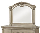 Alicia Transitional Style Mirror in Beige finish Wood - My Sweet Home Furniture (Queens, NY)