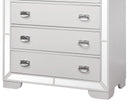 Grand Gloria Contemporary Style Chest in White finish Wood - My Sweet Home Furniture (Queens, NY)