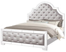 Grand Gloria Contemporary Style King Bed in White finish Wood - My Sweet Home Furniture (Queens, NY)