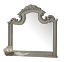 Silvy Transitional Style Mirror in Gray finish Wood - My Sweet Home Furniture (Queens, NY)