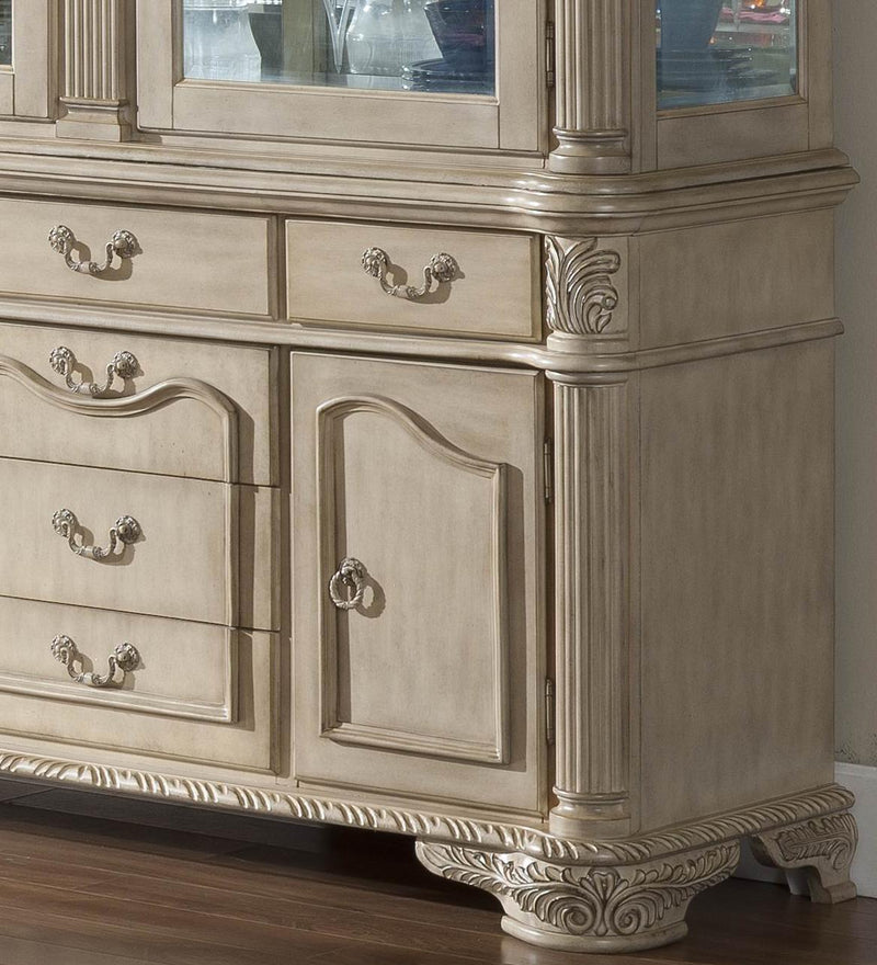 Veronica Cherry Traditional Style Dining Buffet in Cherry finish Wood - My Sweet Home Furniture (Queens, NY)