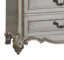 Melrose Traditional Style Chest in Silver finish Wood - My Sweet Home Furniture (Queens, NY)