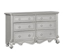 Adriana Transitional Style Dresser in Silver finish Wood - My Sweet Home Furniture (Queens, NY)