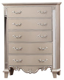Sonia Contemporary Style Chest in Beige finish Wood