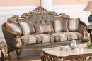 Amelia Traditional Style Sofa in Bronze finish Wood - My Sweet Home Furniture (Queens, NY)