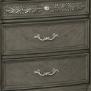 Silvy Transitional Style Nightstand in Gray finish Wood - My Sweet Home Furniture (Queens, NY)