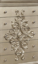 Alicia Transitional Style Chest in Beige finish Wood - My Sweet Home Furniture (Queens, NY)