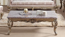 Ariana Traditional Style Coffee Table in Champagne finish Wood