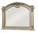Alicia Transitional Style Mirror in Beige finish Wood - My Sweet Home Furniture (Queens, NY)