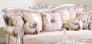 Daisy Traditional Style Sofa in Pearl finish Wood - My Sweet Home Furniture (Queens, NY)