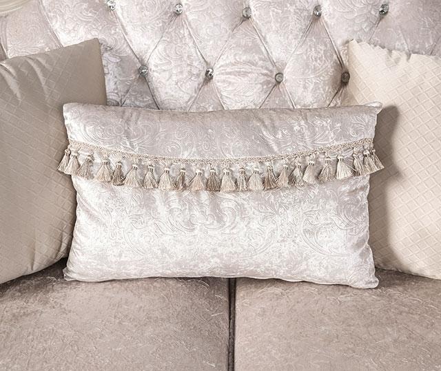 Acapulco White & Espresso Sofa - My Sweet Home Furniture (Queens, NY)