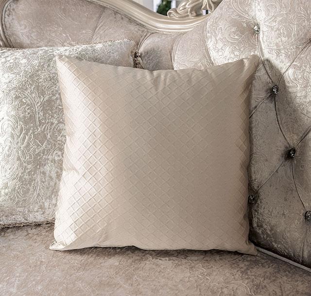 Acapulco White & Espresso Sofa - My Sweet Home Furniture (Queens, NY)