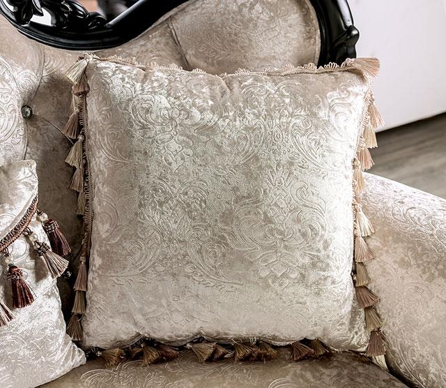 Acapulco White & Espresso Sofa - My Sweet Home Furniture (Queens, NY)