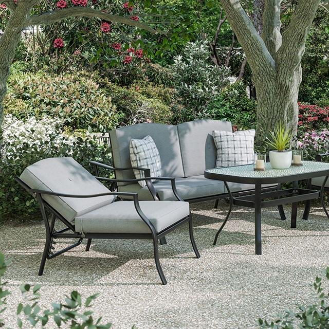 Adele 5 Pc. Conversation Set w/ Adjustable Chairs - My Sweet Home Furniture (Queens, NY)