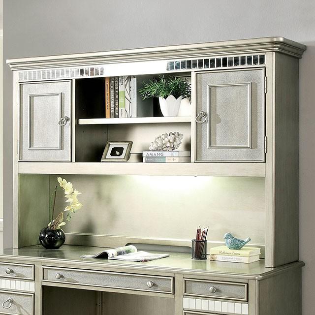 Aine Computer Desk Hutch - My Sweet Home Furniture (Queens, NY)