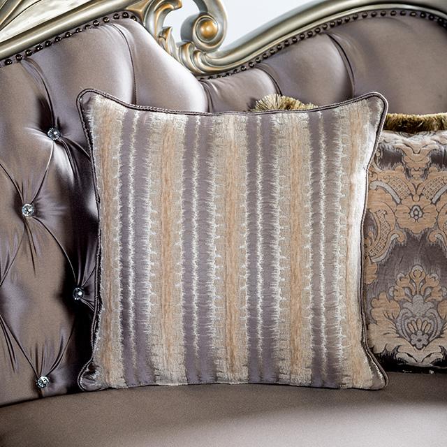 Albacete Sofa Campage & Walnut - My Sweet Home Furniture (Queens, NY)