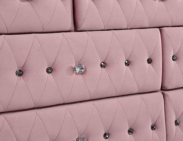 ZOHAR Dresser, Pink - My Sweet Home Furniture (Queens, NY)