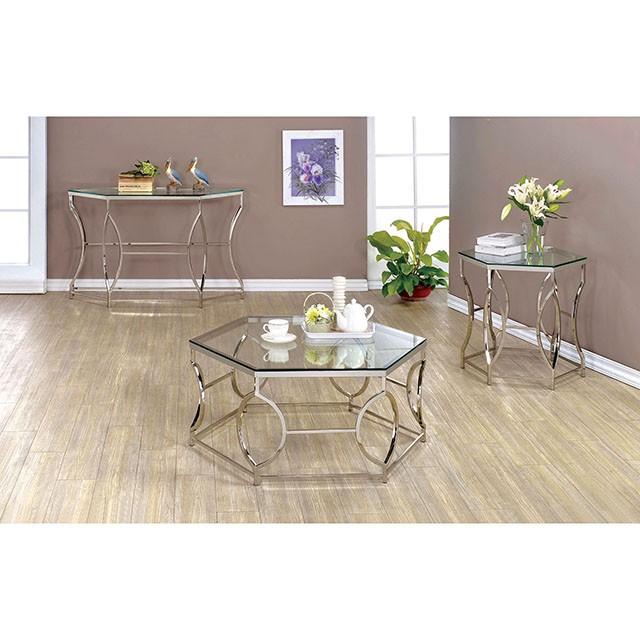 ZOLA Chrome End Table - My Sweet Home Furniture (Queens, NY)