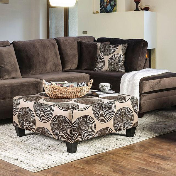Bonaventura Brown Sectional - My Sweet Home Furniture (Queens, NY)