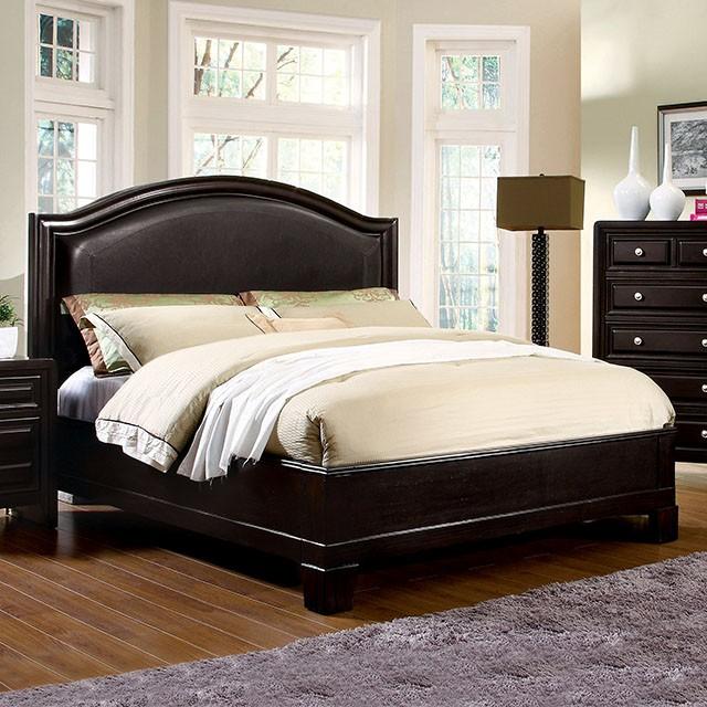 Winsor Espresso E.King Bed - My Sweet Home Furniture (Queens, NY)