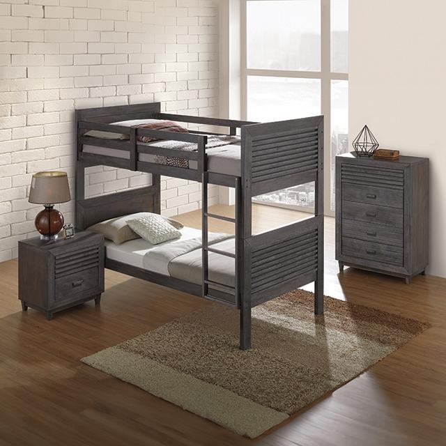 Witham Twin/Full & Twin/Twin Bunk Bed - My Sweet Home Furniture (Queens, NY)