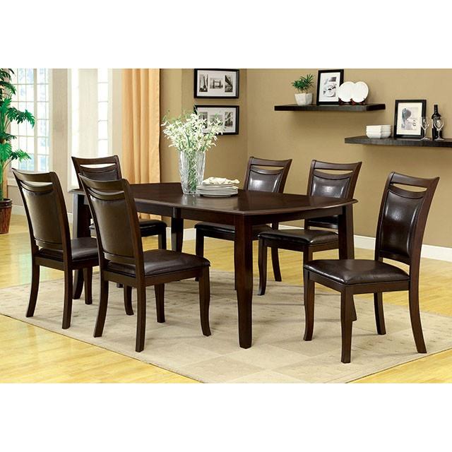 Woodside Dark Cherry/Espresso Side Chair (2/CTN) - My Sweet Home Furniture (Queens, NY)