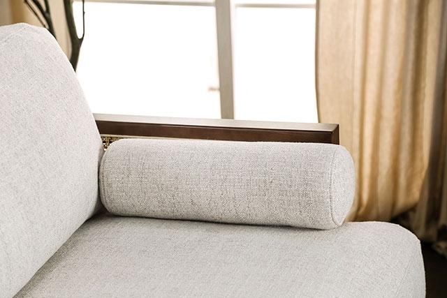 ALESUND Sofa, Beige/Light Oak, Natural & Brown - My Sweet Home Furniture (Queens, NY)