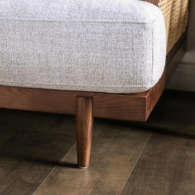 ALESUND Sofa, Beige/Light Oak, Natural & Brown - My Sweet Home Furniture (Queens, NY)