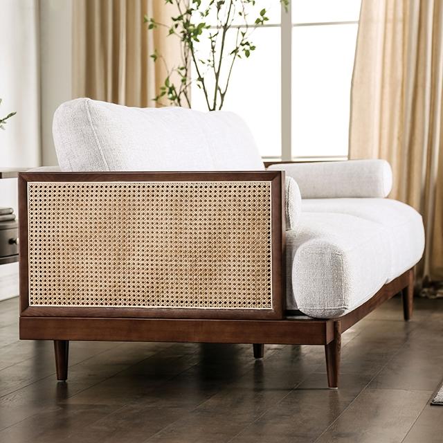 ALESUND Sofa, Beige/Light Oak, Natural & Brown - My Sweet Home Furniture (Queens, NY)