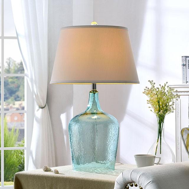 Alex Blue 27"H Table Lamp - My Sweet Home Furniture (Queens, NY)